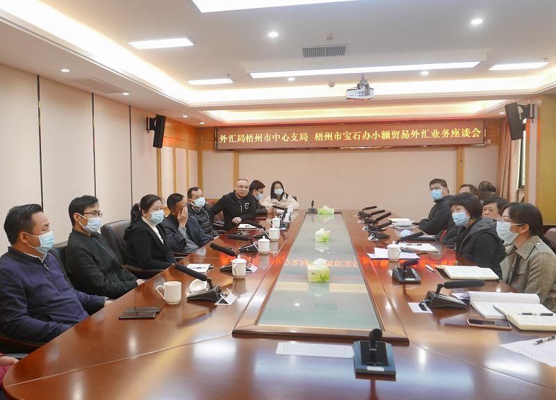 互聯網-梧州支局-國家外匯管理局梧州市中心支局聯合梧州市寶石辦舉辦小額貿易外匯業務座談會-20210303.jpg