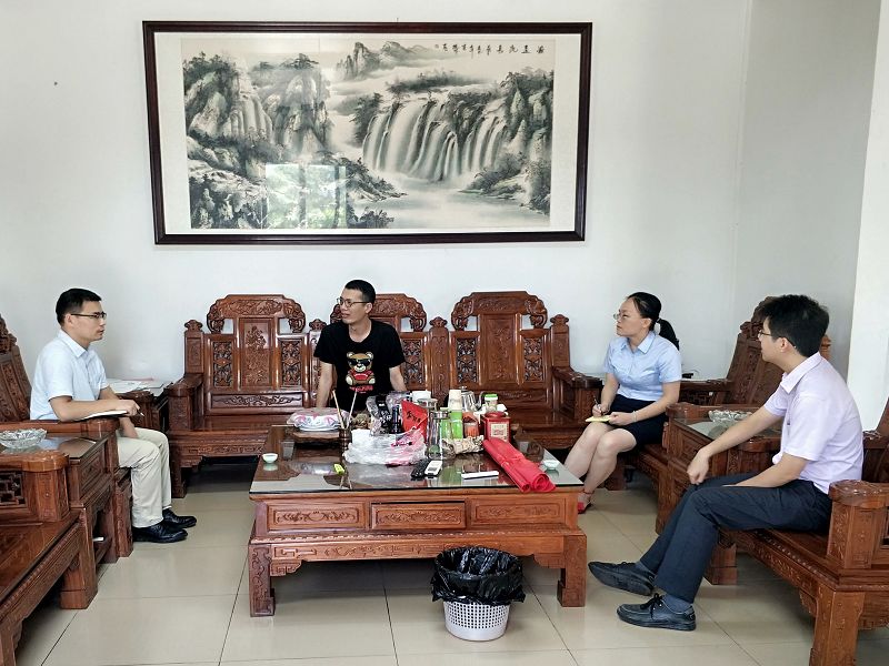 互聯網-梧州支局-國家外匯管理局梧州市中心支局前往重點涉外企業開展匯率風險管理培訓輔導工作-20210629.jpg