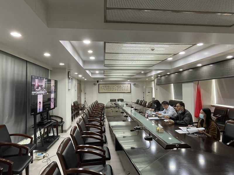 互聯網—防城港支局—國家外匯管理局防城港市中心支局與廣西北部灣銀行防城港分行、防城港市城市投資發展集團有限公司召開境外債券投資及備用信用證業務線上視頻交流會20220408.jpg